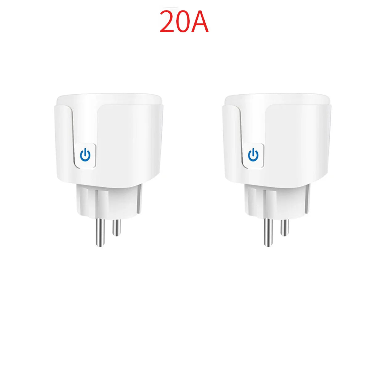 Enchufe Inteligente WiFi 16A/20A — Monitor de Energía, Temporizador y Compatible con Alexa y Google Home Tigershopping