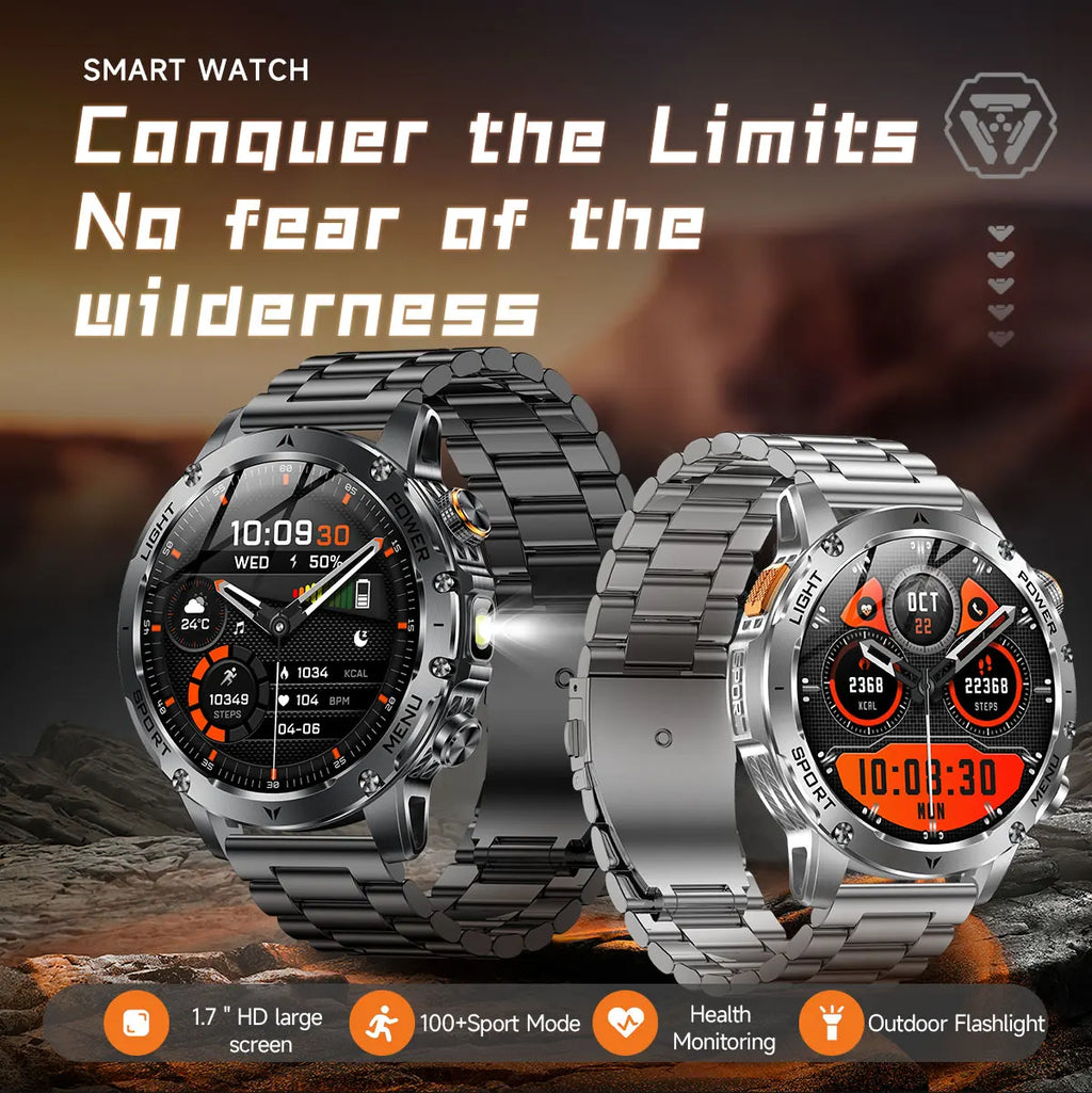 Smartwatch AK87 Pro — Llamadas Bluetooth, Monitor de Salud y Batería 1000mAh Tigershopping