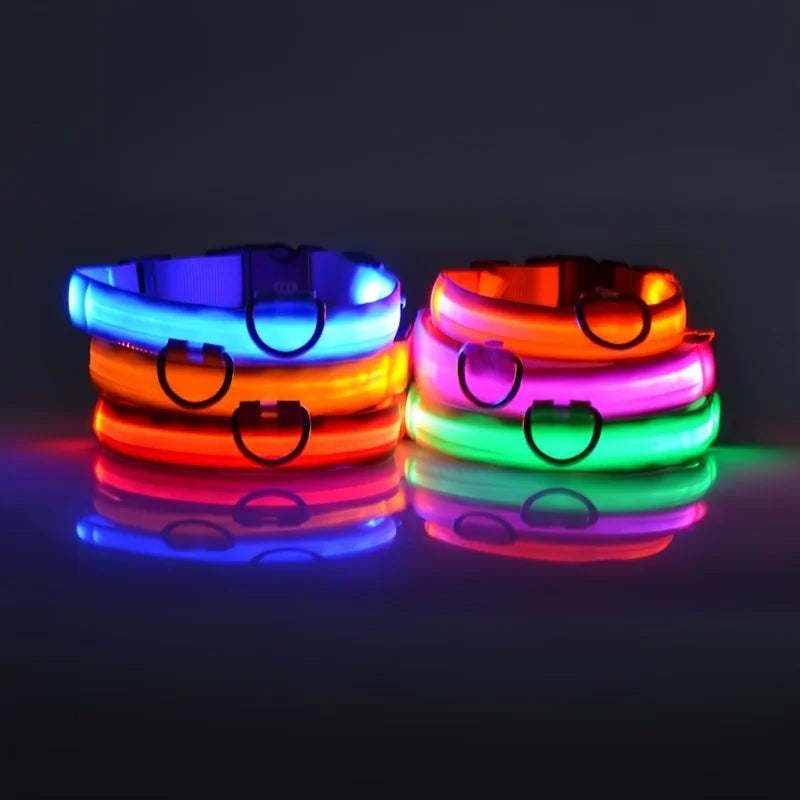 Jamzry™ Correa y Collar LED para Perros — Seguridad y Visibilidad Nocturna Tigershopping