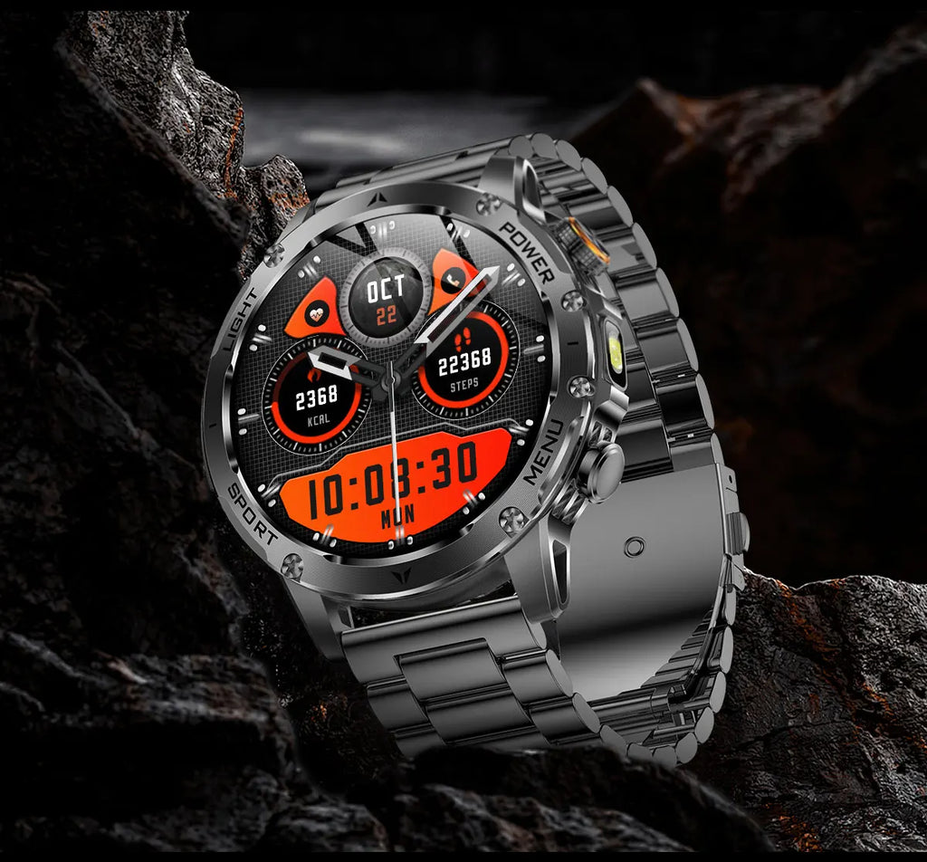 Smartwatch AK87 Pro — Llamadas Bluetooth, Monitor de Salud y Batería 1000mAh Tigershopping