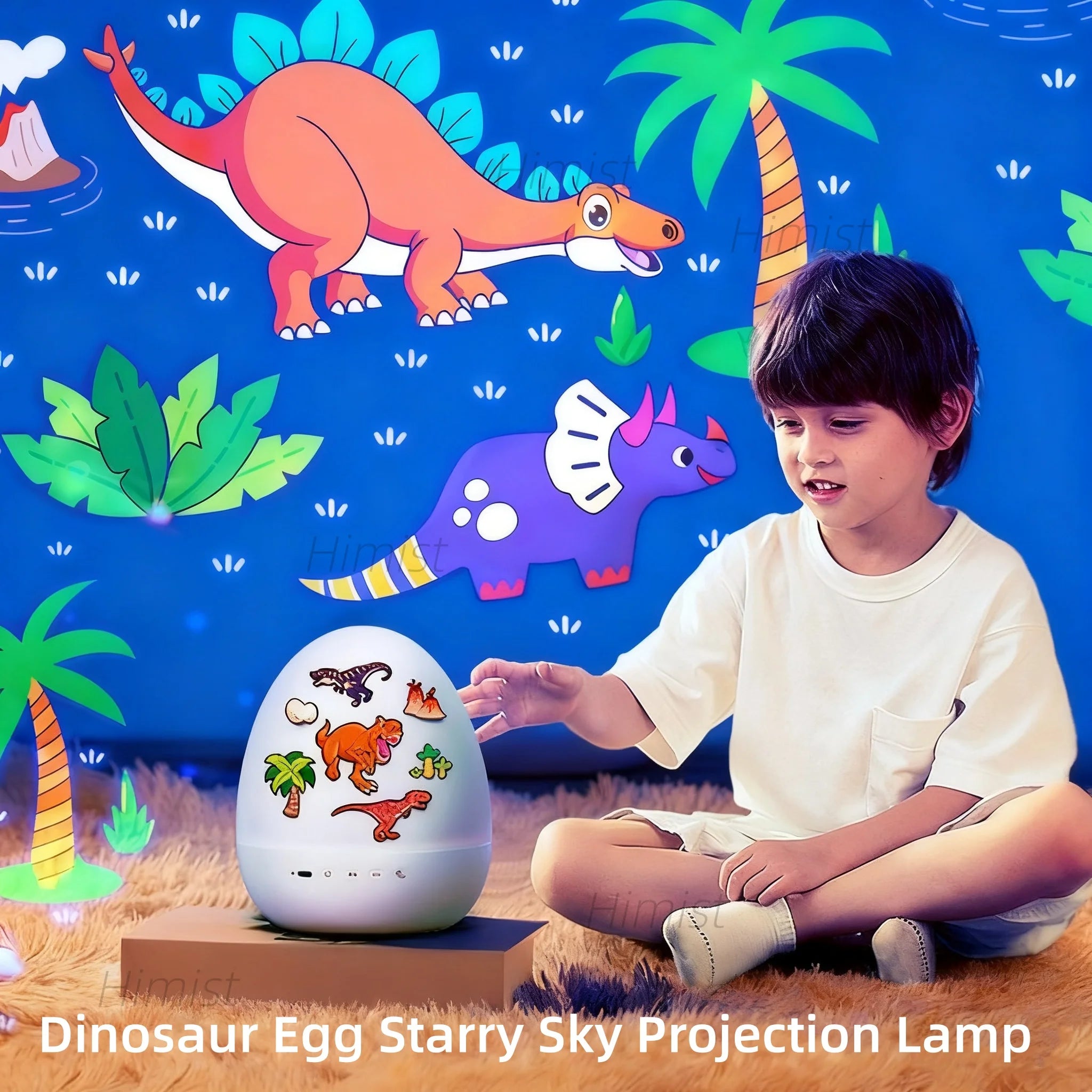 DinoGlow™ Proyector de Huevo 🦖✨ — Cielo Estrellado Mágico para Niños Tigershopping