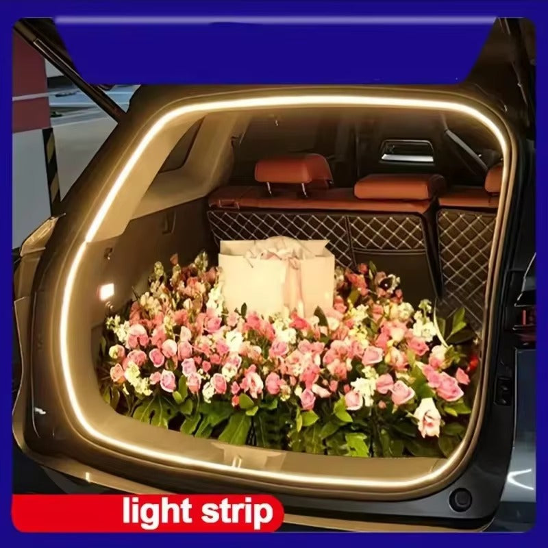 Tira LED con Sensor de Movimiento para Maletero — Iluminación Ambiental Interior Tigershopping