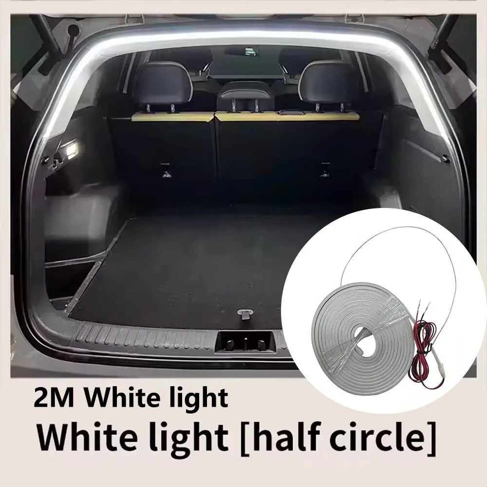 Tira LED con Sensor de Movimiento para Maletero — Iluminación Ambiental Interior Tigershopping