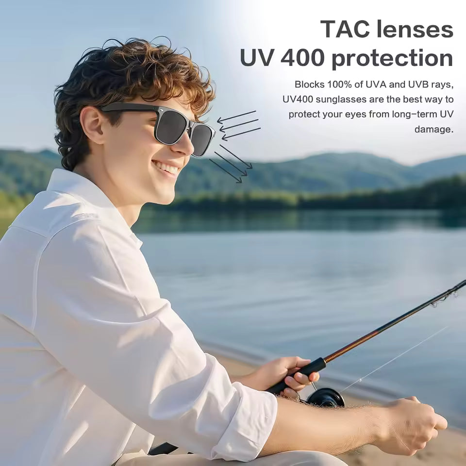 Gafas Inteligentes VisionAI™ — Cámara 4K, IA con ChatGPT y Traducción en Tiempo Real Tigershopping