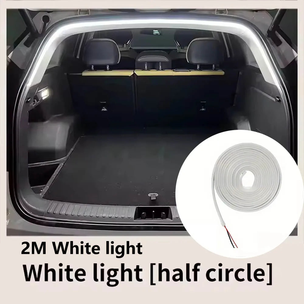 Tira LED con Sensor de Movimiento para Maletero — Iluminación Ambiental Interior Tigershopping