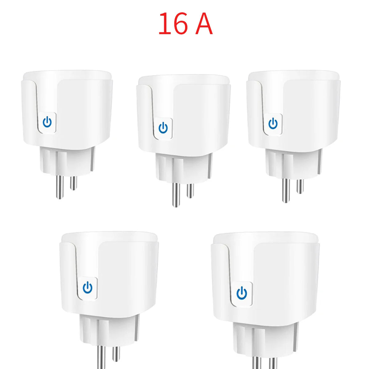 Enchufe Inteligente WiFi 16A/20A — Monitor de Energía, Temporizador y Compatible con Alexa y Google Home Tigershopping