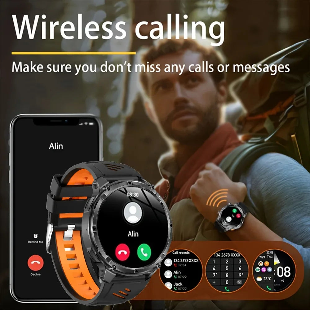 Smartwatch T-R3 Ultra — GPS, Monitor de Salud, AMOLED y Resistente al Agua Tigershopping