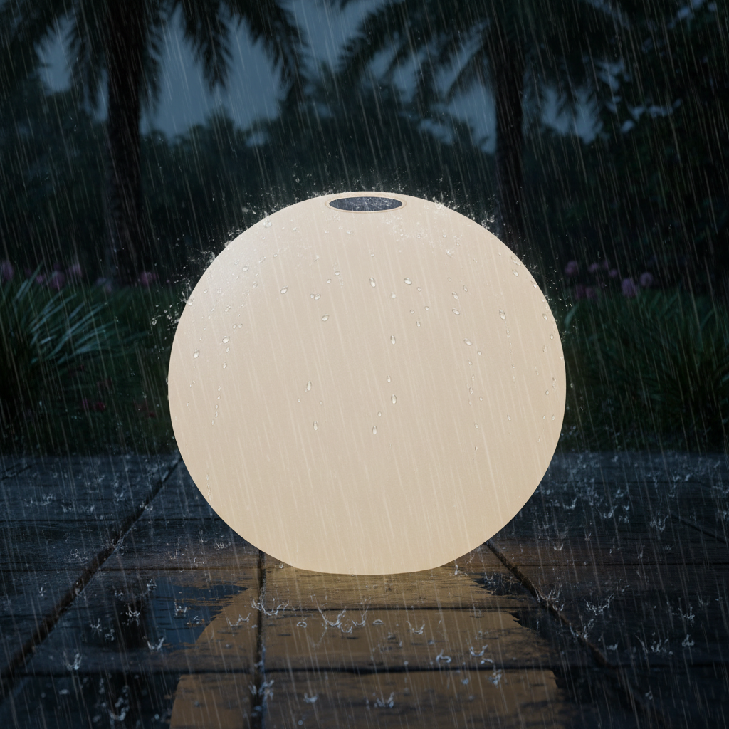 Luz LED Solar — Resistente al Agua