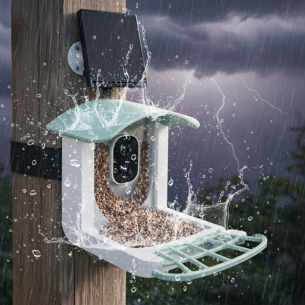 Comedero para Aves — Impermeable
