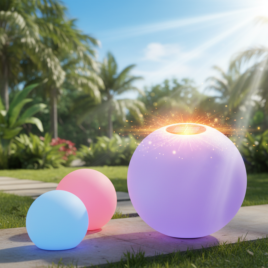Luz LED solar