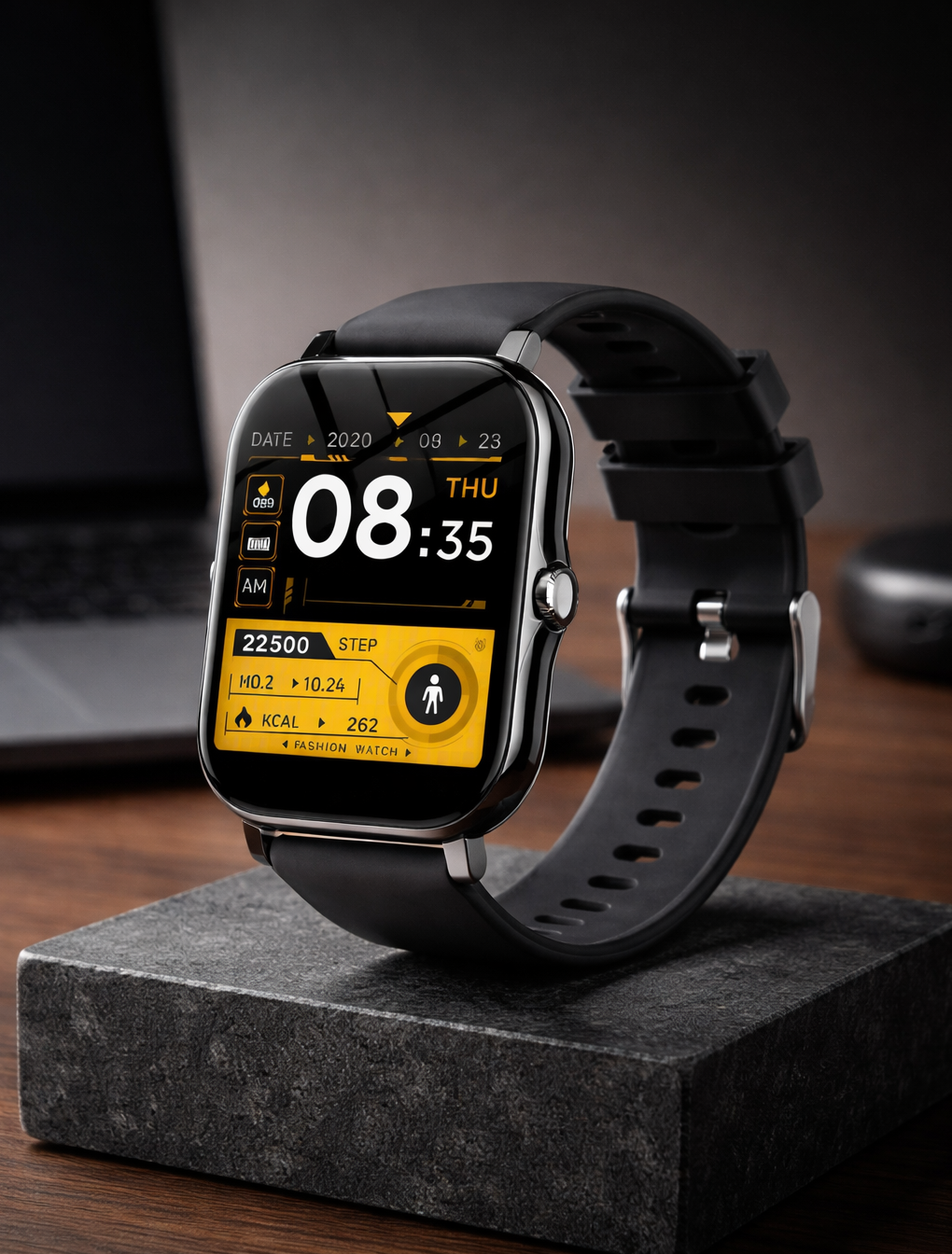 Smartwatch Multifunción — Monitor de Salud, Pantalla TFT y Diseño Elegante